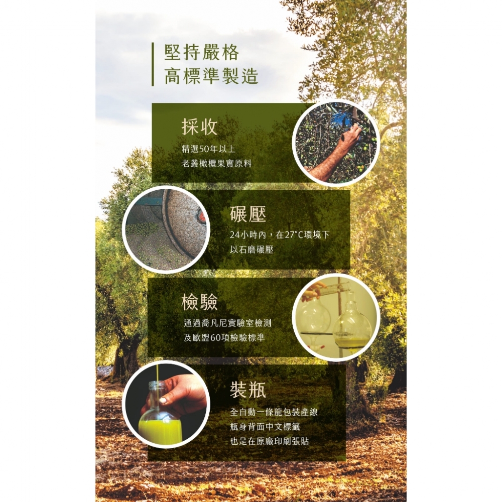 義大利Giurlani 喬凡尼老樹特級初榨橄欖油(2L) 初榨冷壓橄欖油 初榨橄欖油 生飲橄欖油