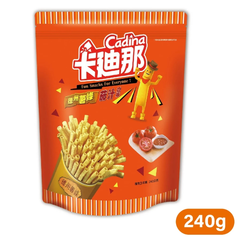 卡迪那德州薯條茄汁口