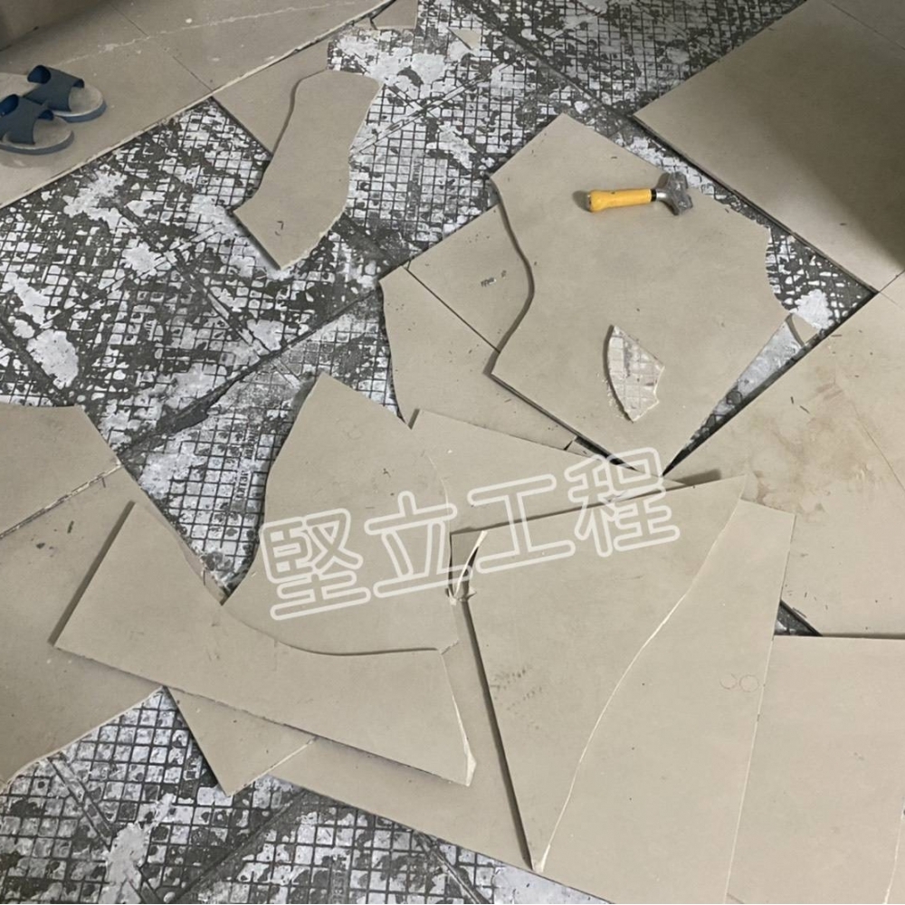 地磚修繕-台中大里住家