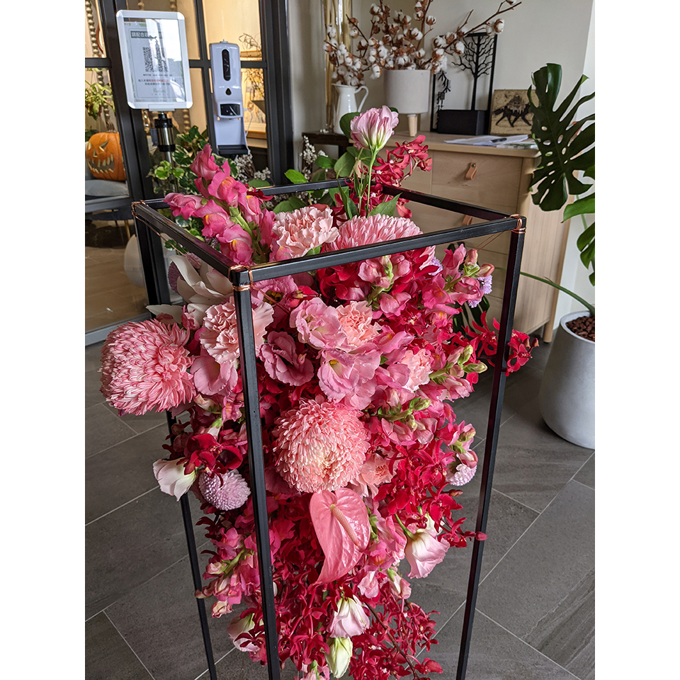 懸吊開幕花禮  (色系可自選)