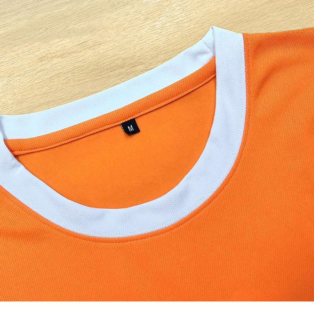 MIT繽紛領配色排汗T