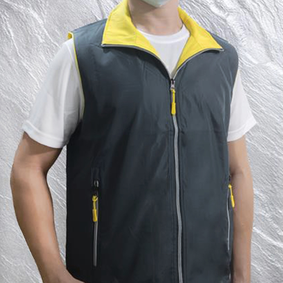 【LAGGASAN】四季休閒背心｜素面·撞色款