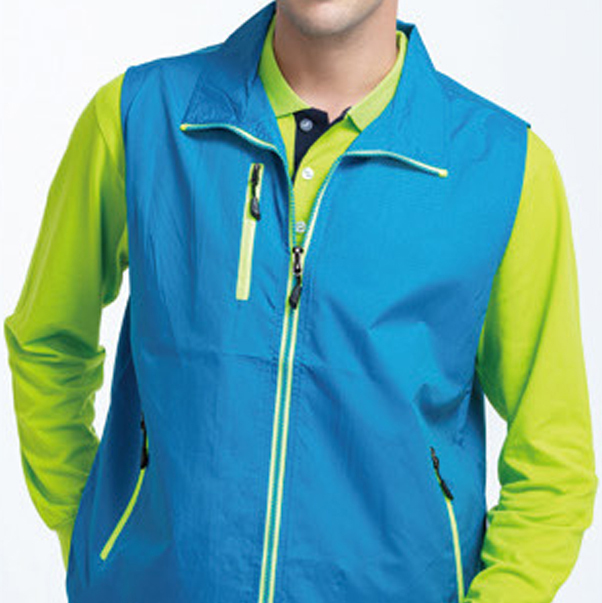 【PAUL SAILING】拉鍊跳色網裡背心