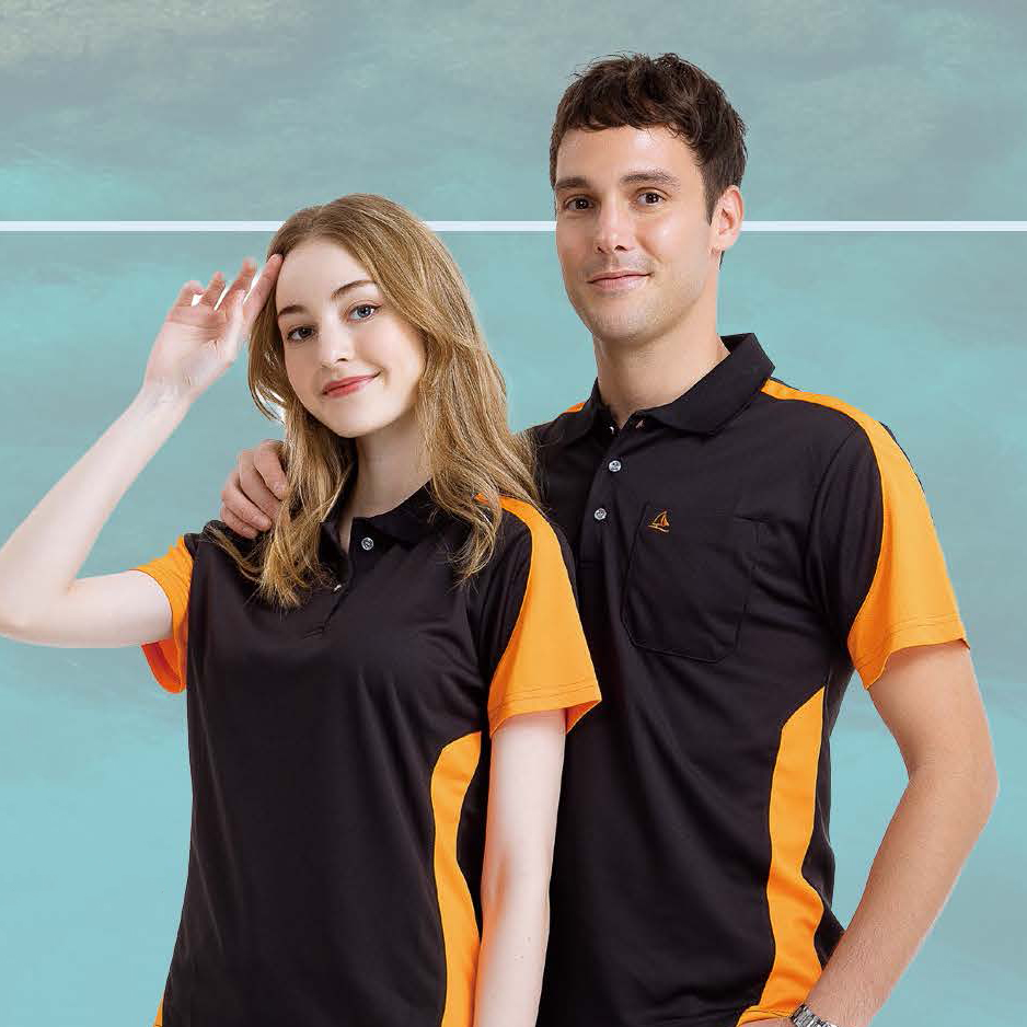 【PAUL SAILING】腰身配色款〔短袖POLO〕