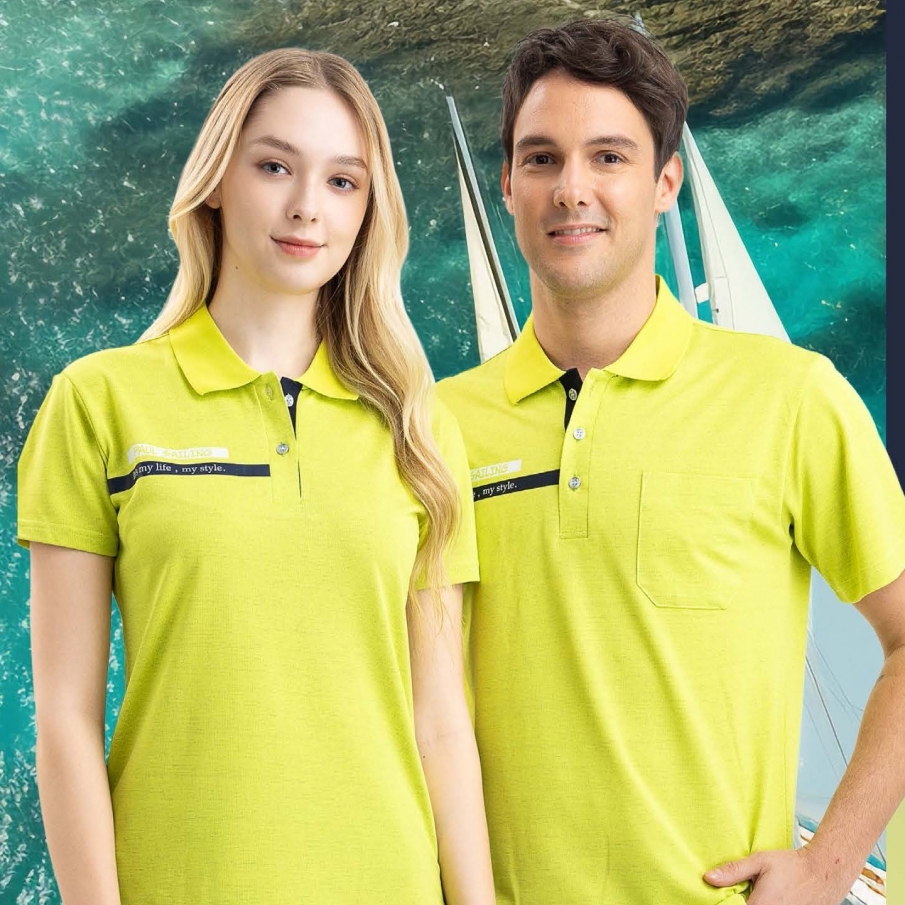 【PAUL SAILING】簡約配色款〔短袖POLO〕