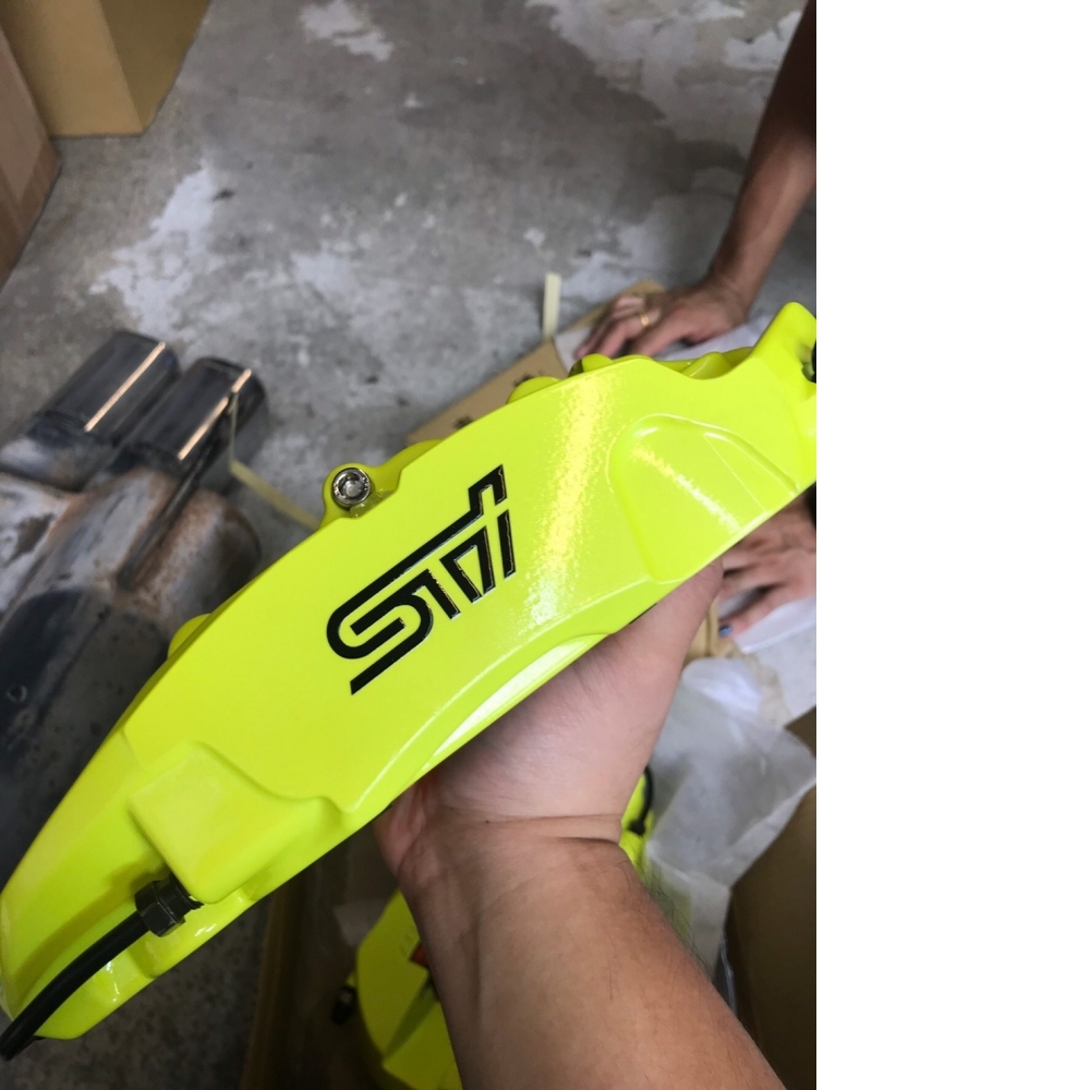 全新台製AEKT UT系列大四活塞卡鉗+全浮動330mm碟盤套組