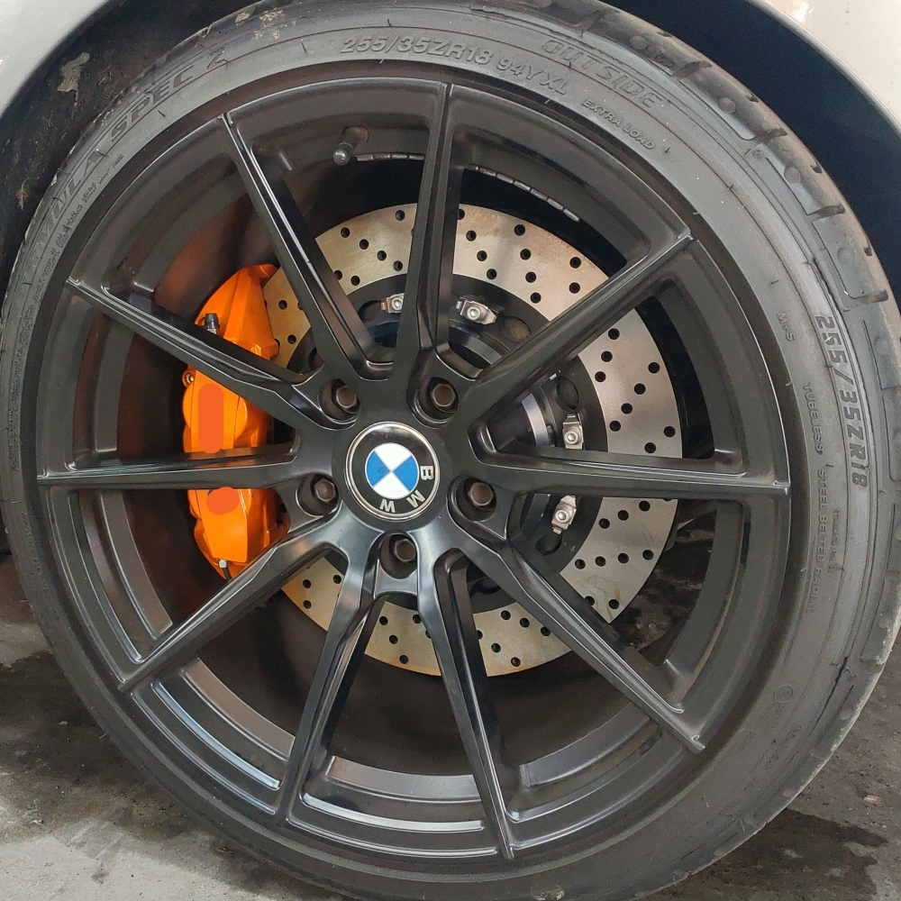 全新台製AEKT FT系列大四活塞卡鉗+全浮動355mm碟盤套組