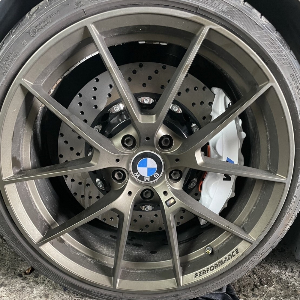 全新台製AEKT FT系列大六活塞卡鉗+全浮動355mm碟盤套組