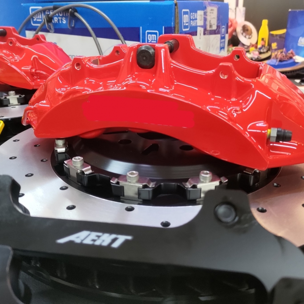 全新正BREMBO OE ZL1 六活塞卡鉗+380mm全浮動碟盤套駔