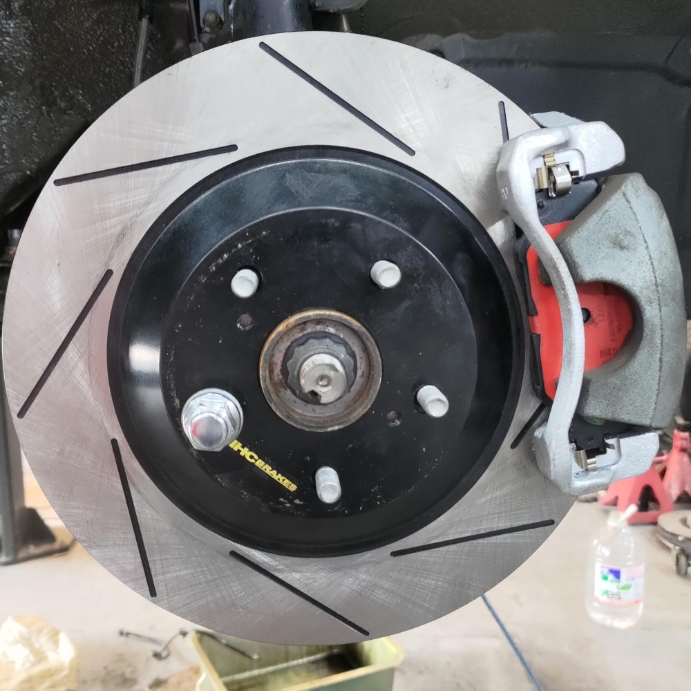HHC BRAKES 單片式前加大碟套組