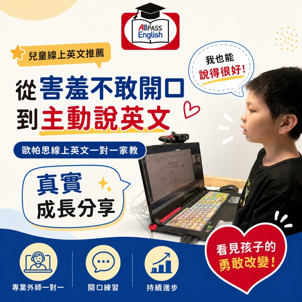 兒童線上英文推薦｜從