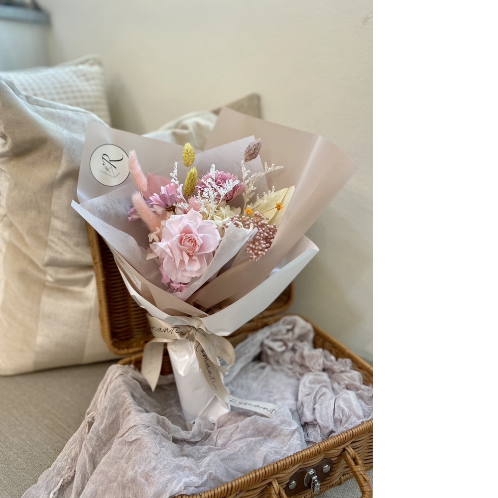 中小型永生花花束