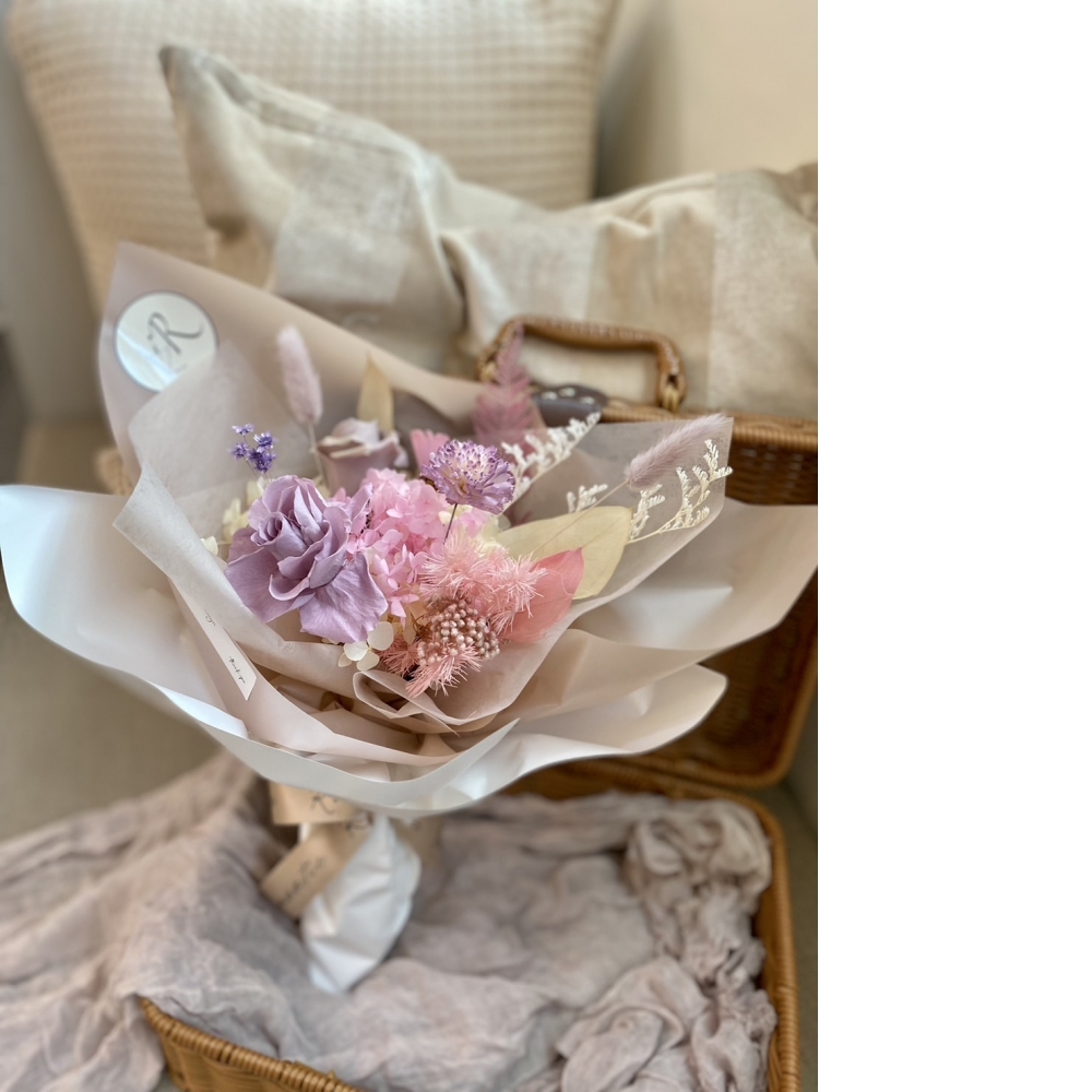 中小型永生花花束