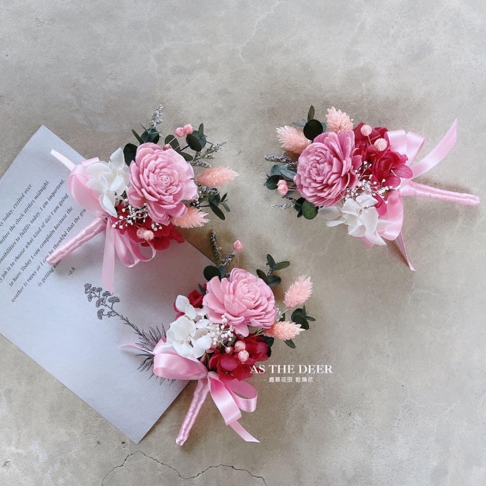 擴香乾燥花胸花