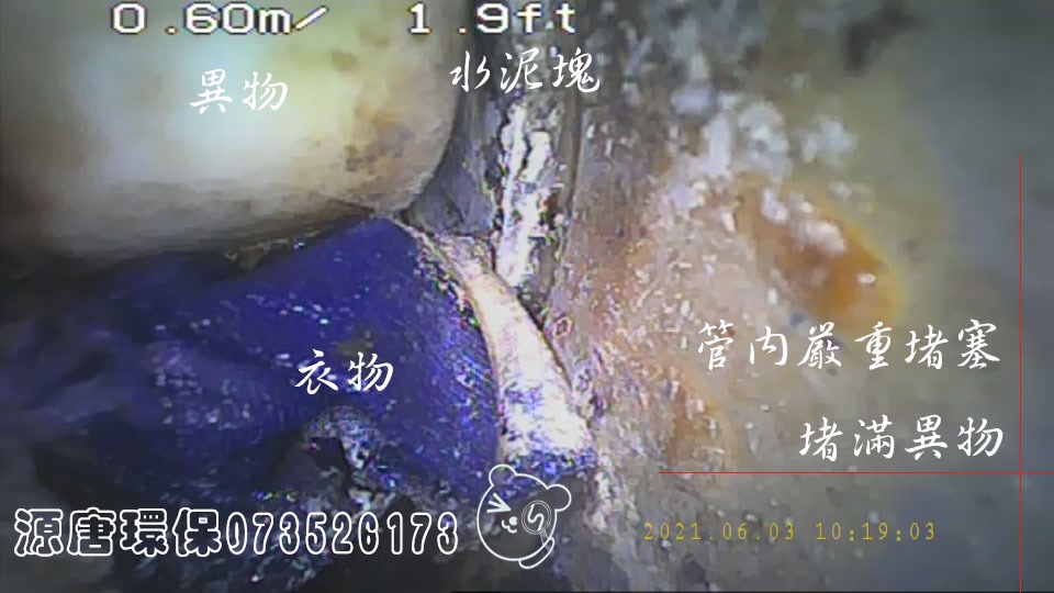 高雄糞管主幹管堵塞