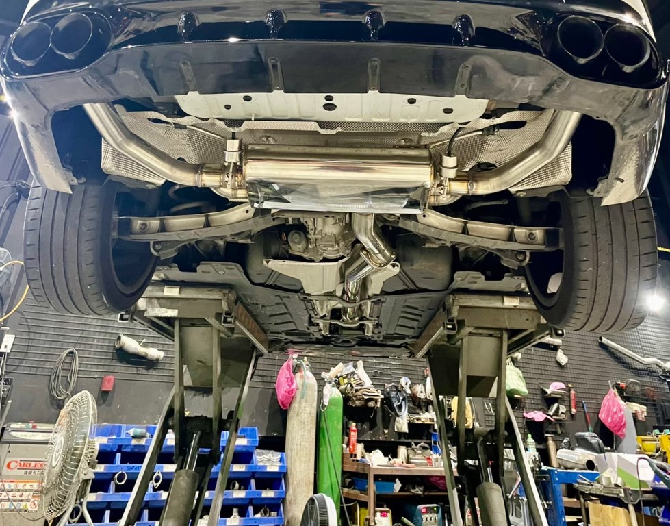 Benz cla35 全段 黨派直通 雙閥門