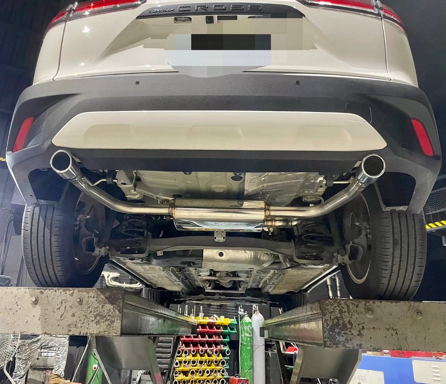 Toyota corolla cross 尾段閥門..