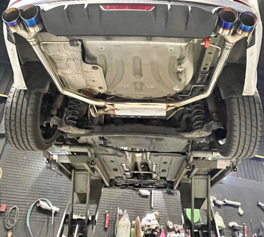 Skoda octavia 1.4T 中尾段