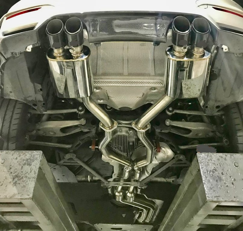 BMW M4 F82中尾段閥門