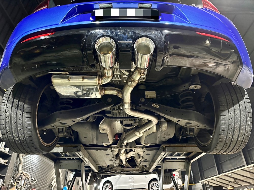 Vw golf R 6代 中尾段閥門