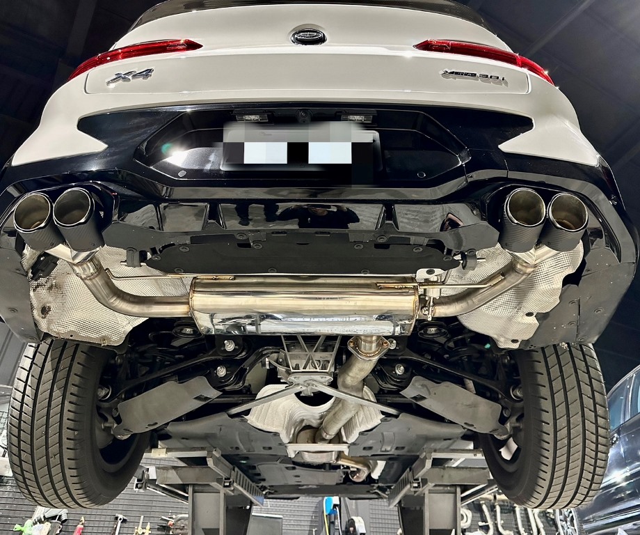 BMW G02 X4 30i 尾段