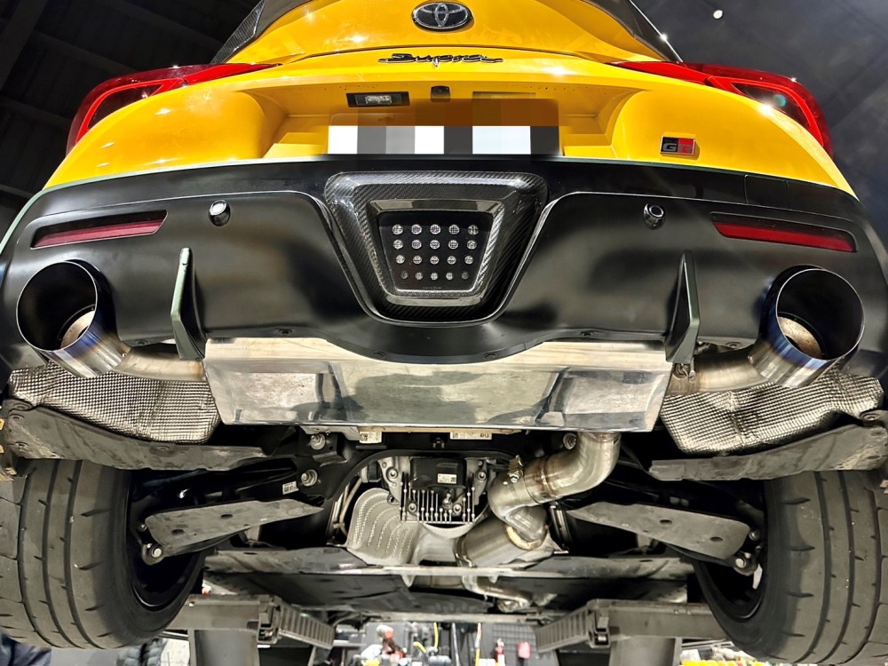 Toyota Supra A90 中尾段閥門