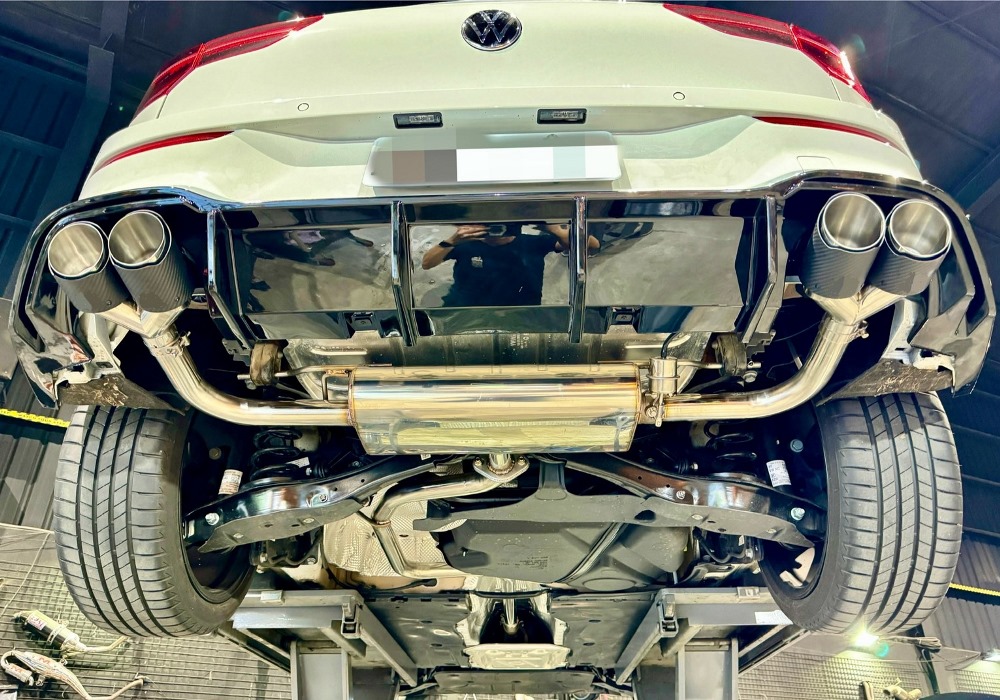 Vw golf8 1.5T 中尾段閥門