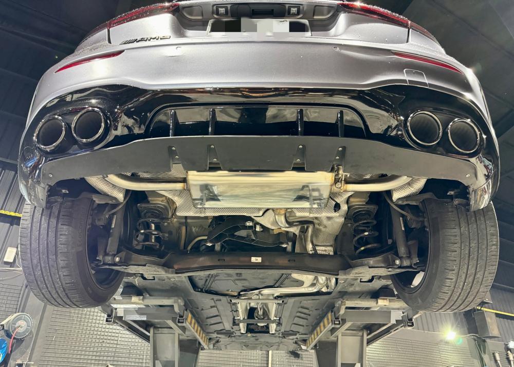 Benz w177 A180 全段黨派200目 中尾段閥門