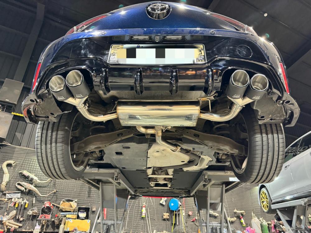 Toyota auris 觸媒改炮彈 尾桶閥門