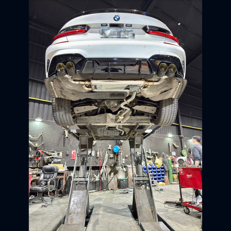 BMW g20 320 全段 黨派200目 中尾段 炮彈 尾桶閥門