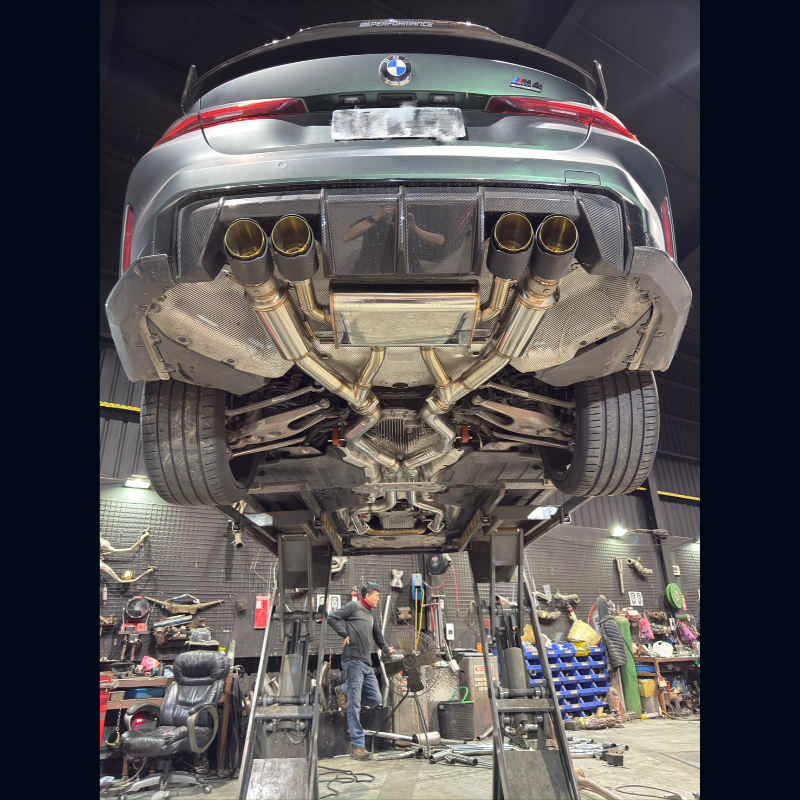 BMW g82 M4 中尾段閥門