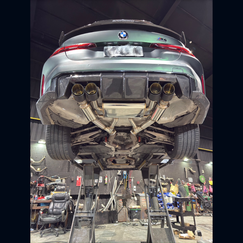 BMW g82 M4 尾段閥門