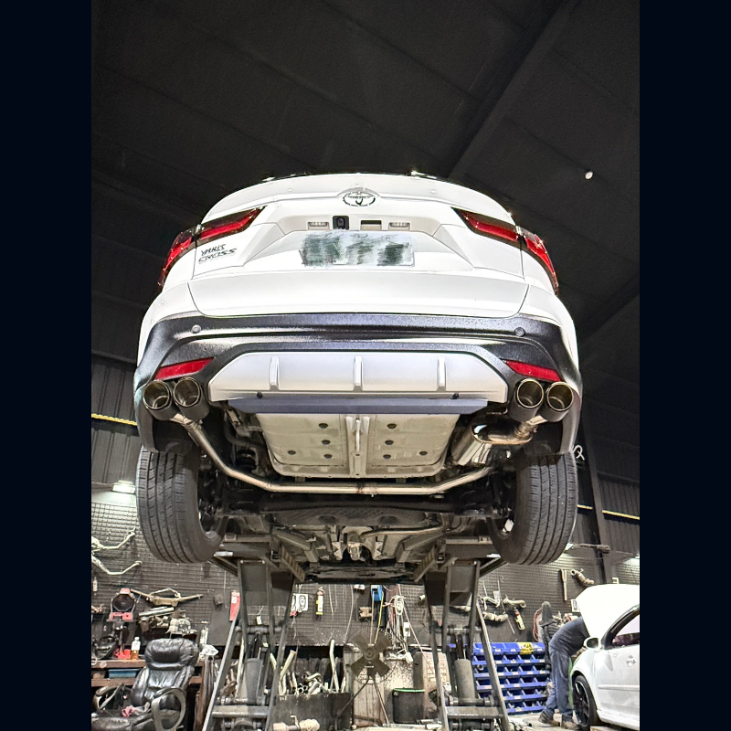 Toyota Yaris cross 中段炮彈+15棉炮彈 尾段閥門