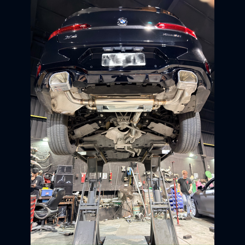BMW G02 X4 30i 中尾段 炮彈 尾桶閥門 不亮燈