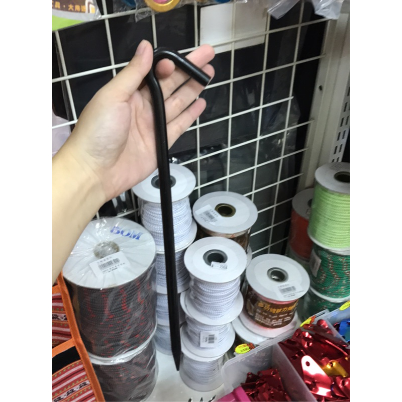 嘉隆特粗黑釘30cm