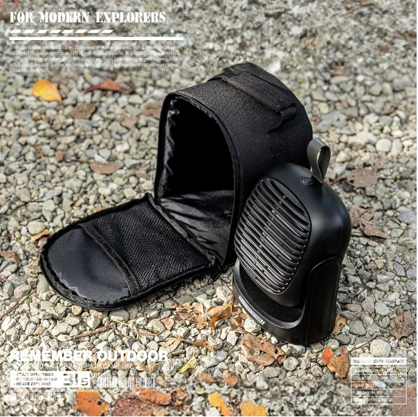 【樂活不露】510W 【PTC電暖器 + 專用收納袋】 可吊掛式電暖器 可桌用電暖器 小電暖器 露營電暖氣