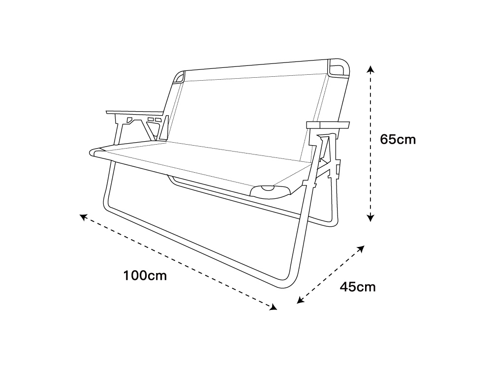 OB - 逐夢星空休閒【雙人椅】