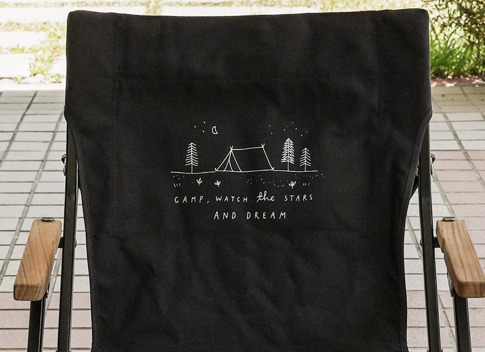 OB矮背椅- 逐夢星空黑色 / 踏浪卡其色