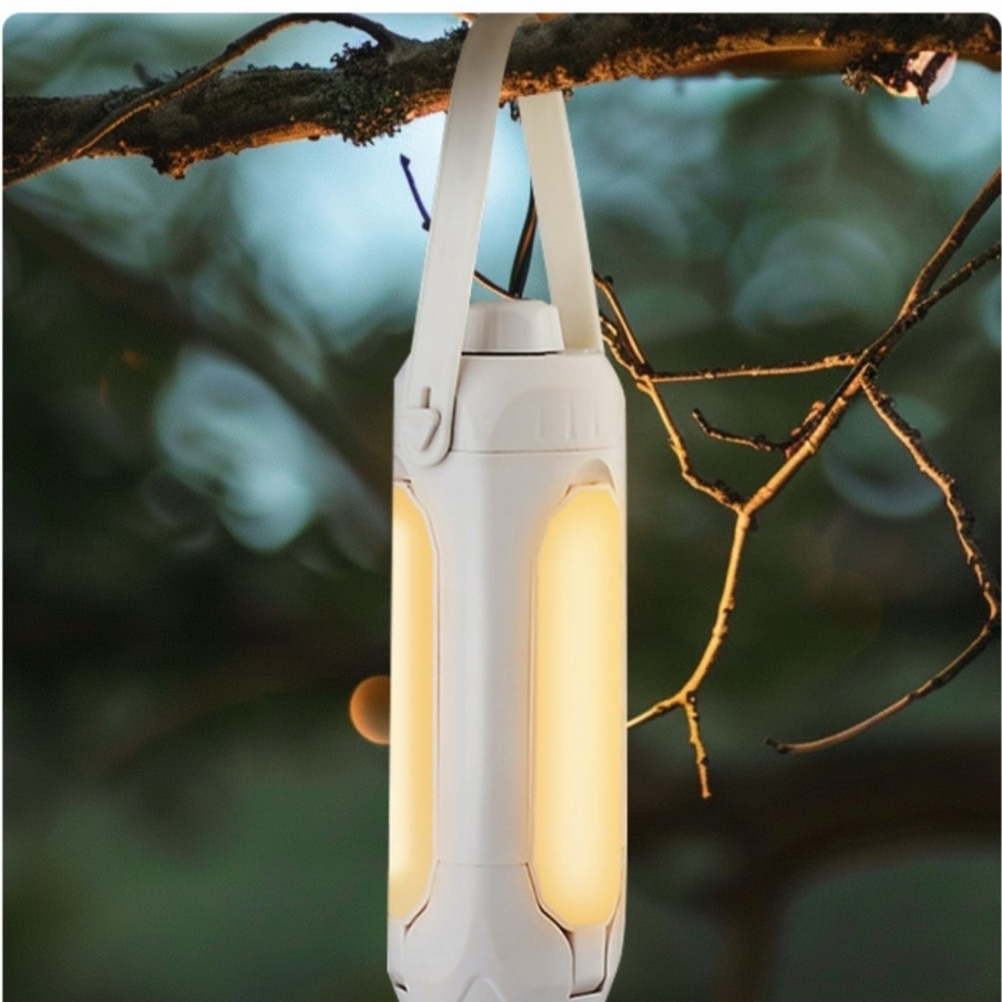 折疊葉片燈 (白色)