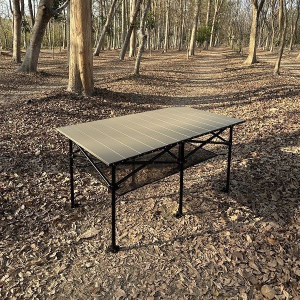 JG - AL1鋁合金折疊收納桌(午夜黑/銀河鈦)