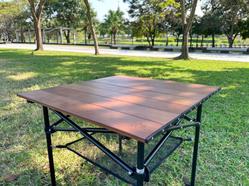 JG - T2實木折疊收納桌 (深木色/淺木色)