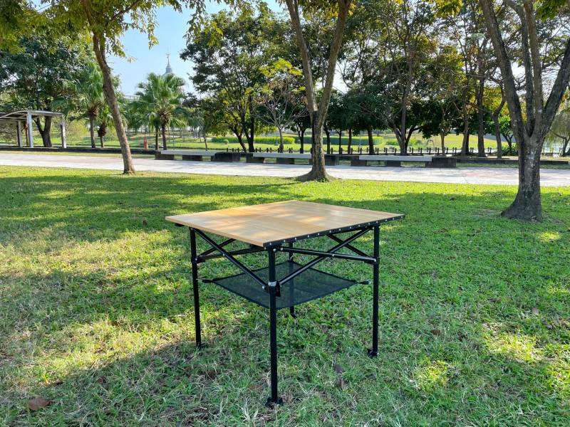 JG - T2實木折疊收納桌 (深木色/淺木色)