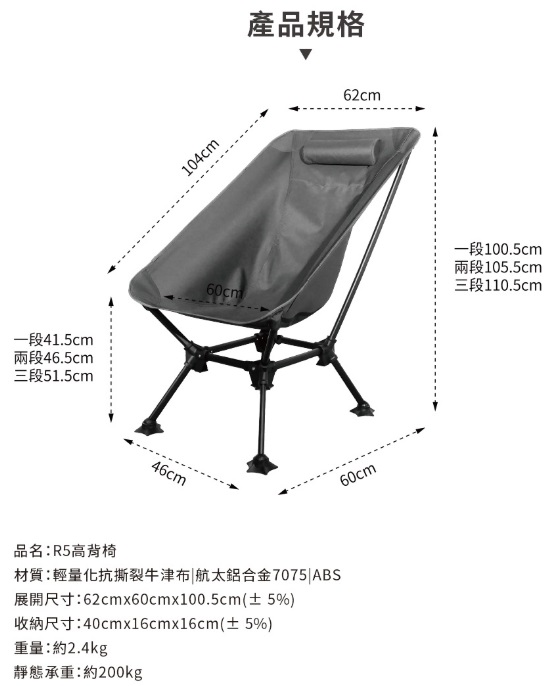 【新品上市】OB - R5高背椅