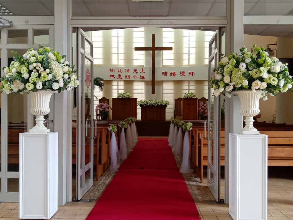 教堂佈置 婚禮布置