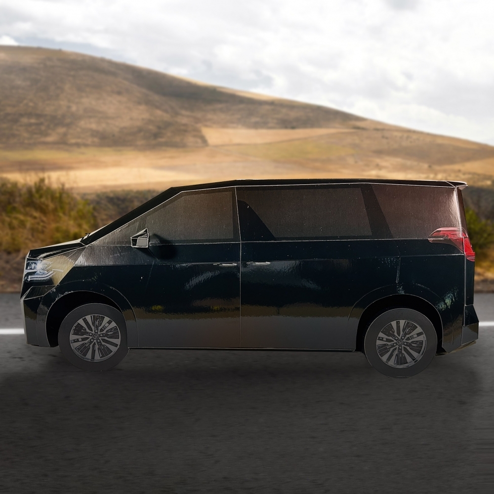 【紙紮休旅車】ALPHARD 阿法-黑