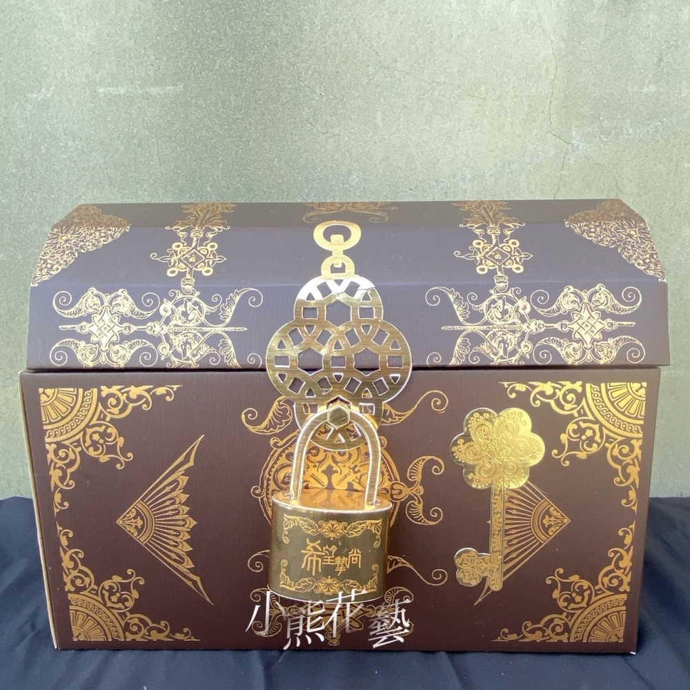 【紙紮】金銀財寶箱