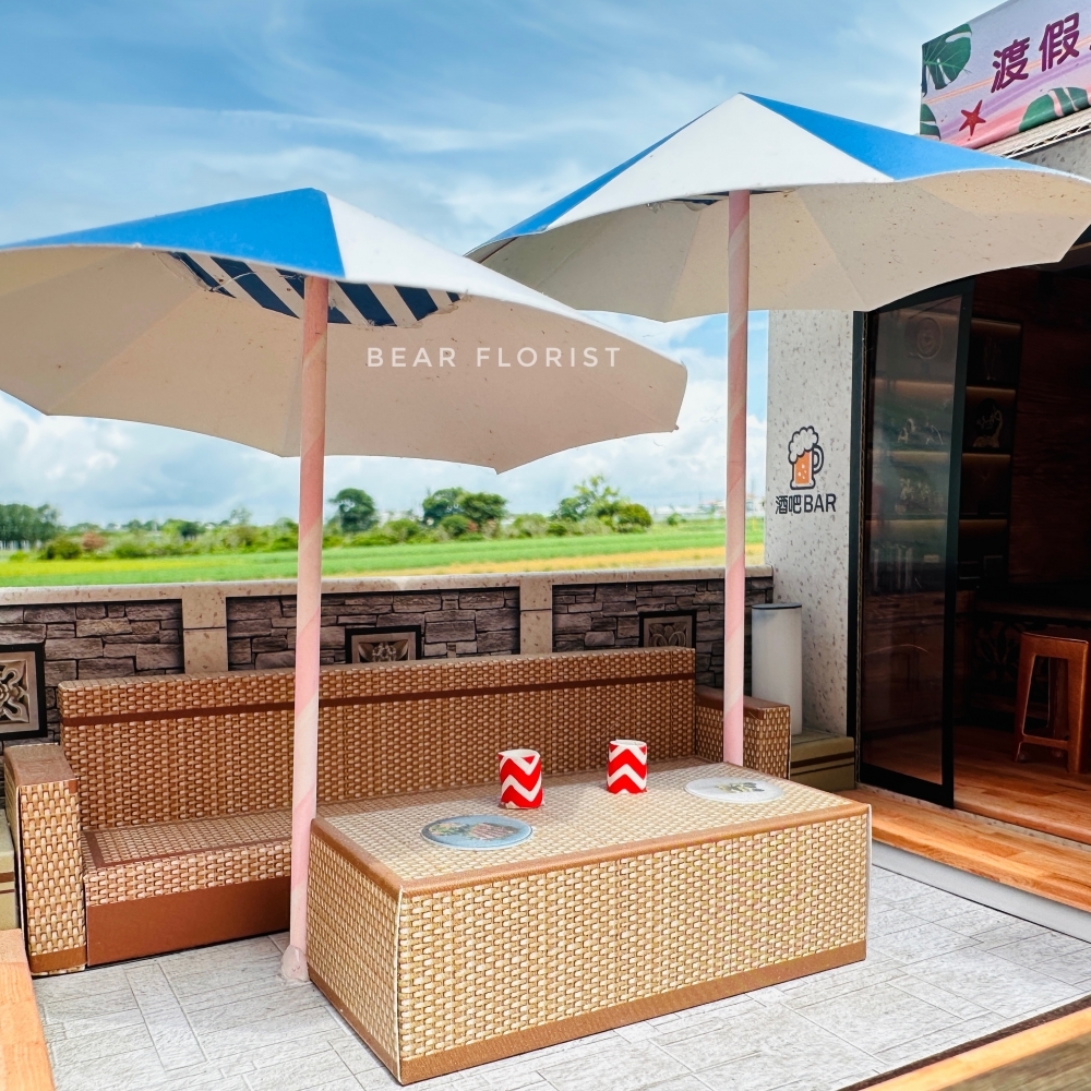 【紙紮商店】度假泳池