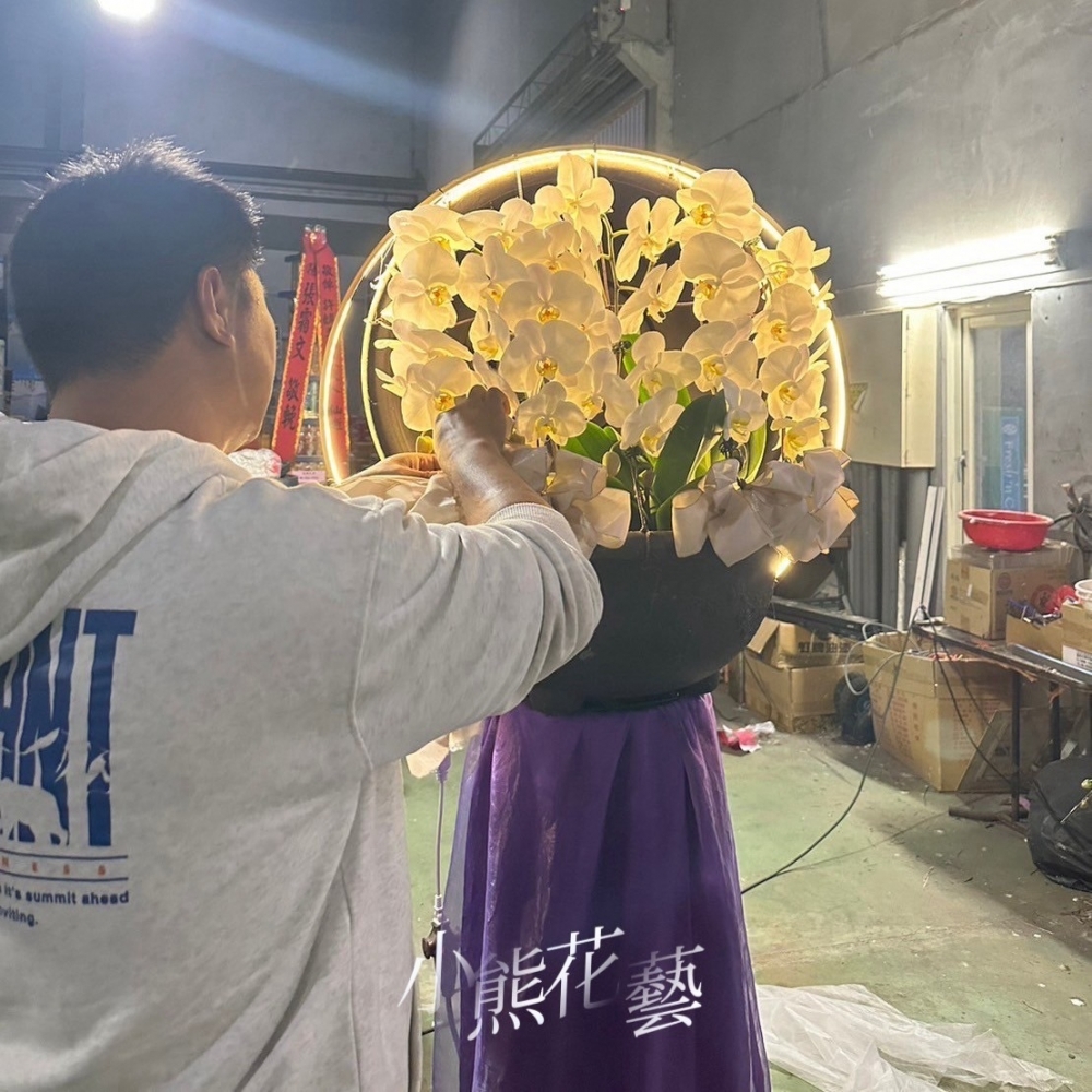 【光圈蘭花】