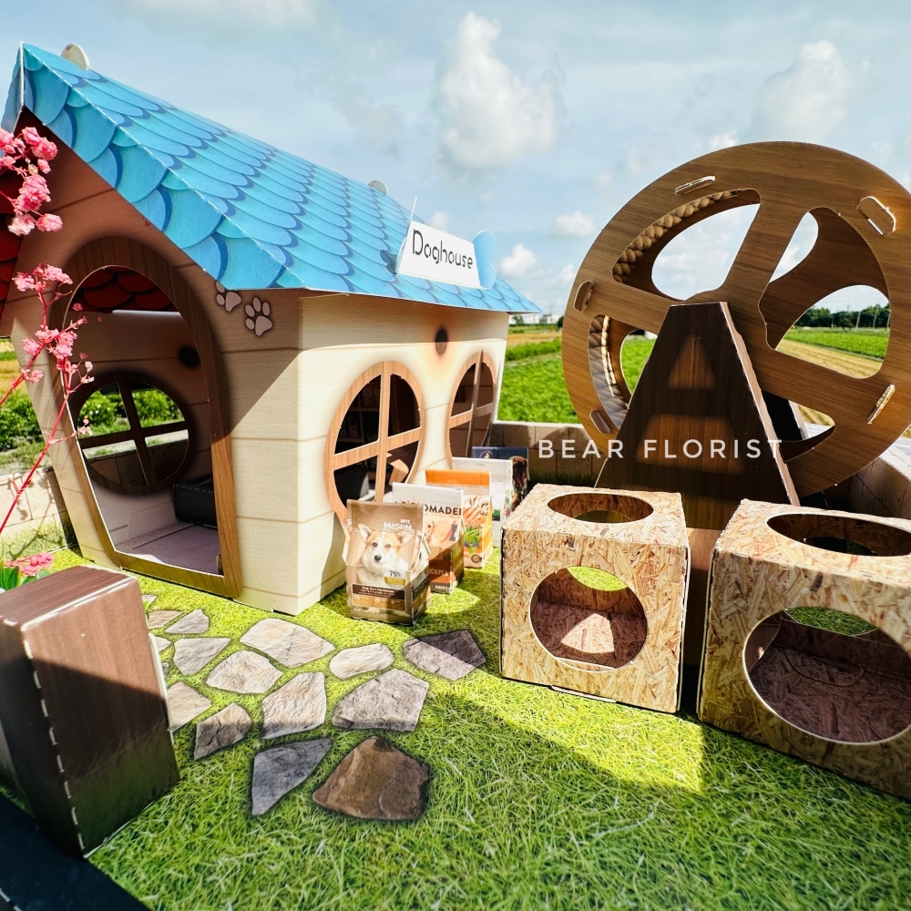【紙紮寵物用品】狗屋