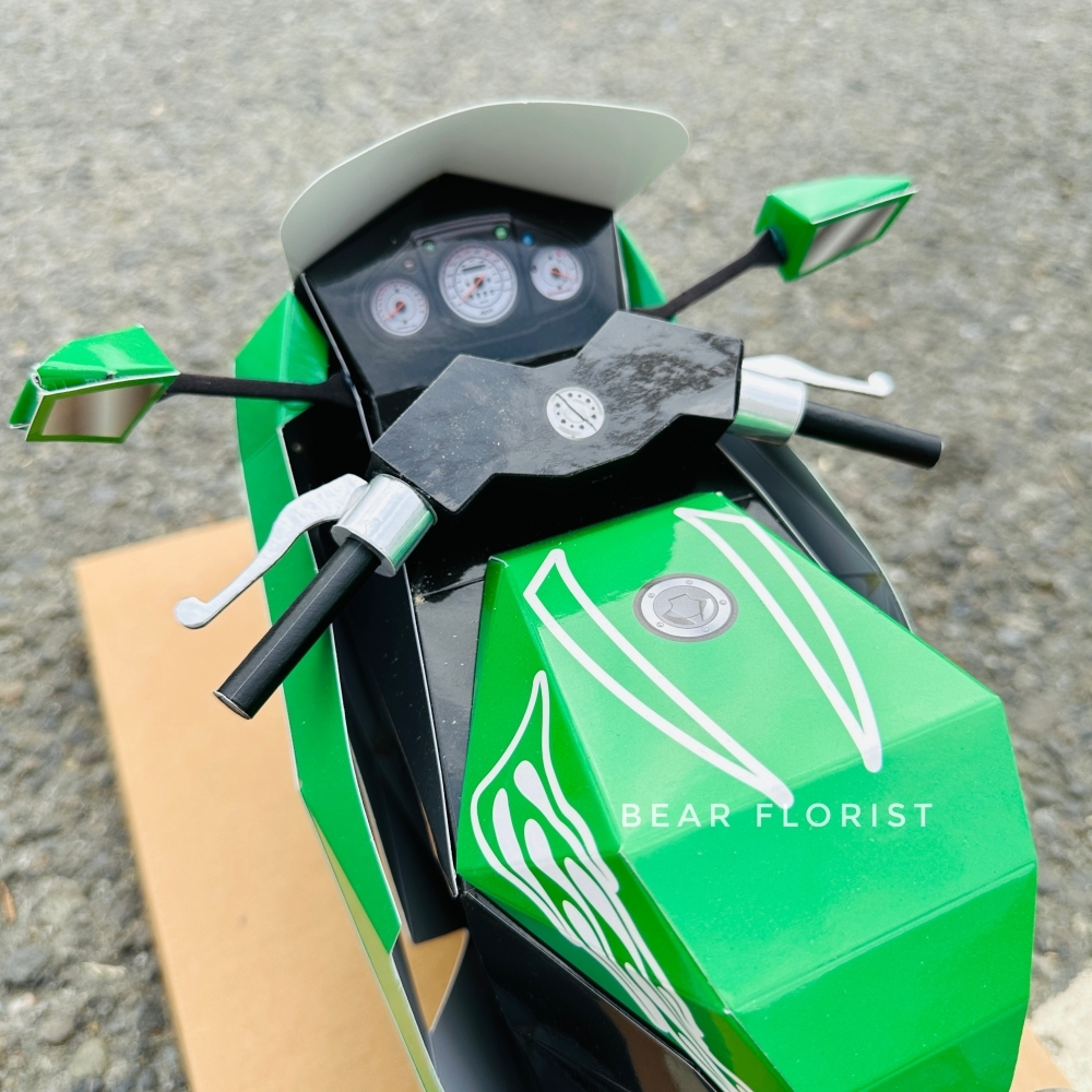 【紙紮重機】Ninja 250R 重機(綠)